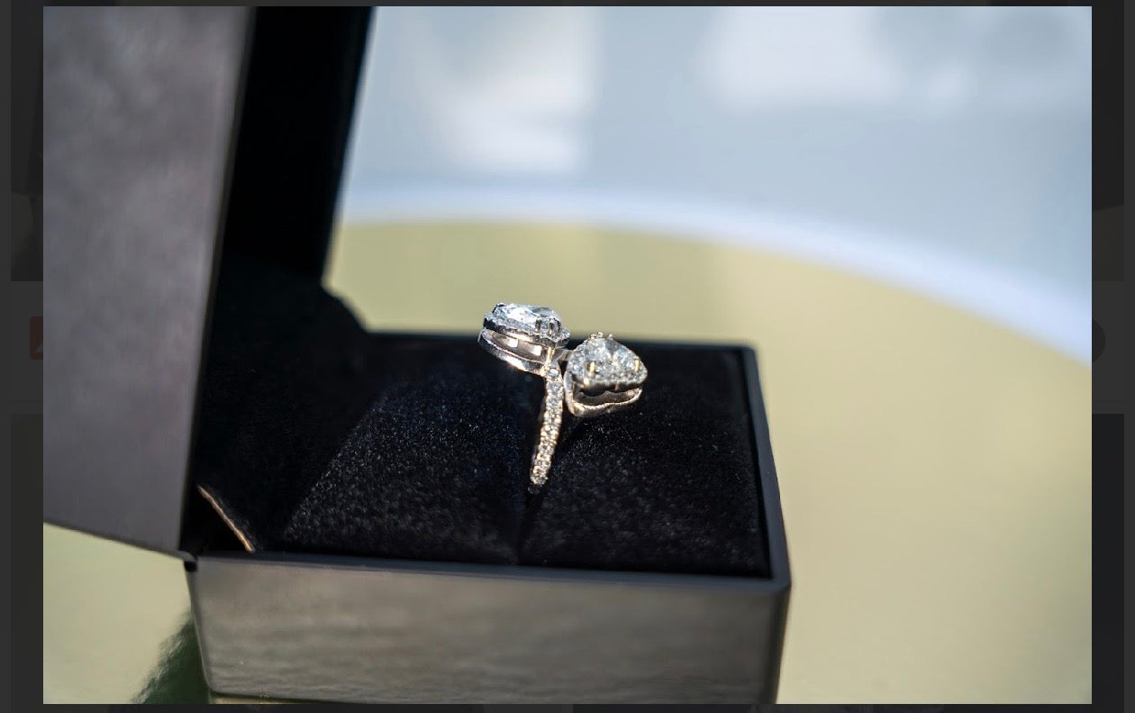 Infinity Heart Ring